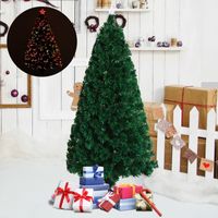 Weihnachtsbaum Tannenbaum Christbaum LED Lichtfaser Stern 5 Modell