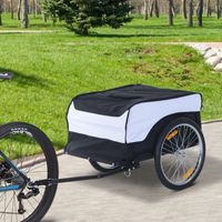 Fahrradanhänger Transportanhänger Lastenanhänger 40 kg Belastbarkeit