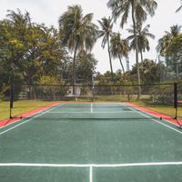 Badmintonnetz Tragbar 2 Höhen 94/158cm Tragetasche PE 400 x 60 cm