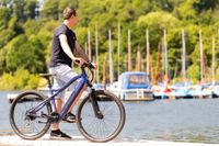 Alu MTB Pedelec 29'' Enforce E-Bike Blau 250 Watt Li-Ion 36V/14 Ah/504 Wh 24 Gänge