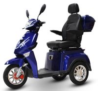 Eco Engel 504 Blau, 25 km/h Elektromobil mit Komfortsitz