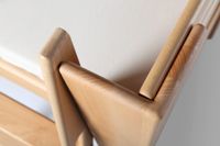 Etagenbett Jan mit Bücherregal und Vorhang blau/delfin