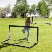 Fußballtore Fußballnetz 2er Set Minitore Faltbar