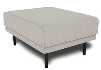 Happy Home moderner Hocker 1-Sitzer Sessel Sofasessel Dunkelgrau