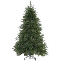 Weihnachtsbaum 1,8 m Christbaum Kunsttanne 1000 Zweige Metallfuß PVC Weiß