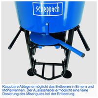 Scheppach Zwangsmischer Betonmischer CCM130