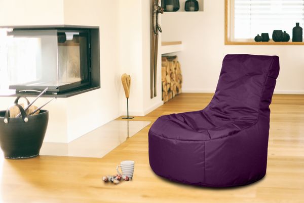 Lounge-Sessel "Chilly" ca. 78x76x80 cm, Brombeer