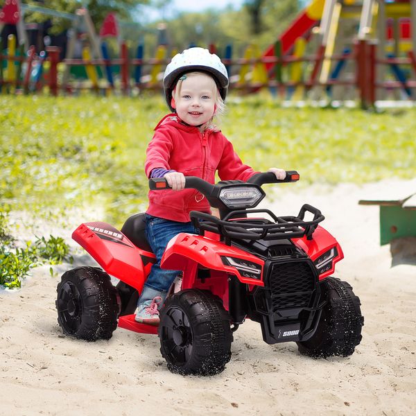 Mini Elektro-Quad Kinder Elektro ATV Kinderwagen Kinderauto Rot