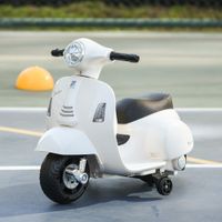 VESPA Elektromotorrad Kindermotorrad Elektrofahrzeuge 3 bis 6 Jahren Weiß