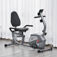 Liegeergometer mit LCD-Anzeige 8 stufig Magnetwiderstand bis 110 kg