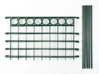 Zaun-4er Set, ca. 1000 x 600 mm - Grün, 21FS10