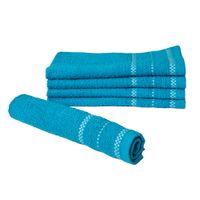 Gästetücher "Marbella", Petrol - 5er-Set