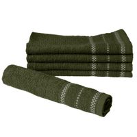 Gästetücher "Marbella", Moos - 5er-Set