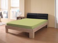 Coral-Fleece-Spannbetttuch,ca.90-100x200 cm, Grün