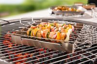 Edelstahl-Grillspieße - 6er-Set