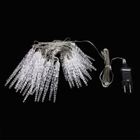 Lichterkette Eiszapfen 40 LED 104m blau