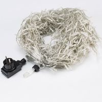 Weihnachtslichterkette Regenkette 400 LED inkl Fernbedienung 15m warmweiß