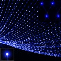 Weihnachtslichterkette Regenkette 600 LED 20m weiß