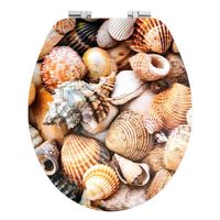 3D-WC-Sitz "Muscheln"