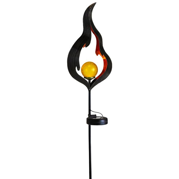 LED-Solar-Vintage Leuchte - Flamme