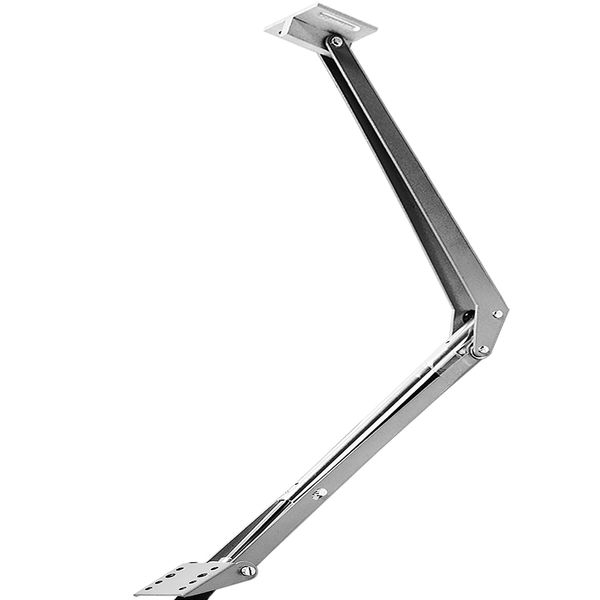 Deuba Fensteröffner automatisch 45 x 32 x 5cm silber