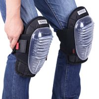 monzana Gel Knieschoner 1 Paar schwarz