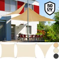 Sonnensegel Oxford Rechteck 4 x 2m anthrazit