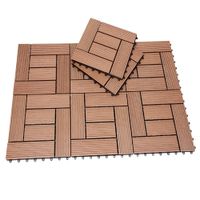 Deuba Holzfliese Mosaik WPC 30 x 30cm terrakotta