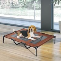 Hundeliege outdoor Hundebett Katzenbett Haustierbett Schlafplatz Kaffee