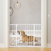 Hunde Absperrgitter ohne bohren Schutzgitter Treppenschutzgitter Metall