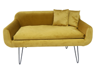 Tiersofa Tender senf