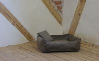 Kuschelsofa Samt Taupe Gr.3