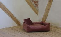 Kuschelsofa Samt rose Gr.2
