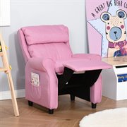 Kindersofa Kindercouch Kindersessel Stuhl für 3-8 Jahre Jungen und Mädchen Rosa 58x53x70cm