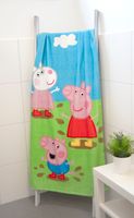 Peppa Pig Velourstuch Größe 75x150 cm