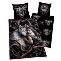 Anne Stokes Bettwäsche Größe 80x80 + 135x200 cm