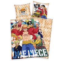 One Piece Bettwäsche Größe 80x80 + 135x200 cm