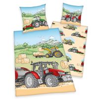 Traktor Bettwäsche Größe 80x80 + 135x200 cm