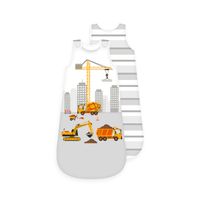 Baustelle Baby-Schlafsack Größe 110 cm