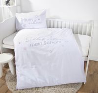 Kleiner Schatz BIO-Bettwäsche GOTS 40x60 + 100x135 cm