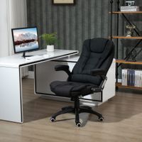 Bürostuhl Computerstuhl Schwarz 64 x 64 x 100-109,5 cm