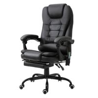 Massagesessel Chefsessel Schwarz 67 x 79 x 111-121 cm