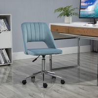 Bürostuhl Drehstuhl Schreibtischstuhl Blau 49 x 60 x 79-91 cm