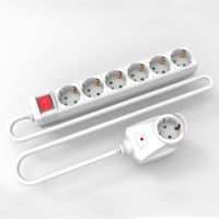 Powertec Tischsteckdose 6-fach
