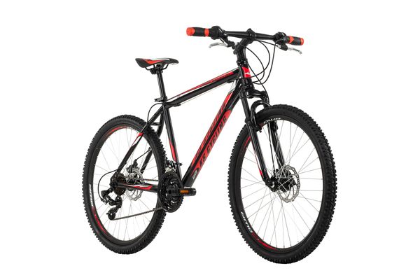 Mountainbike Hardtail 26'' Sharp schwarz-rot RH 51 cm