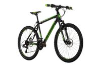 Mountainbike Hardtail 26'' Sharp schwarz-grün RH 46 cm