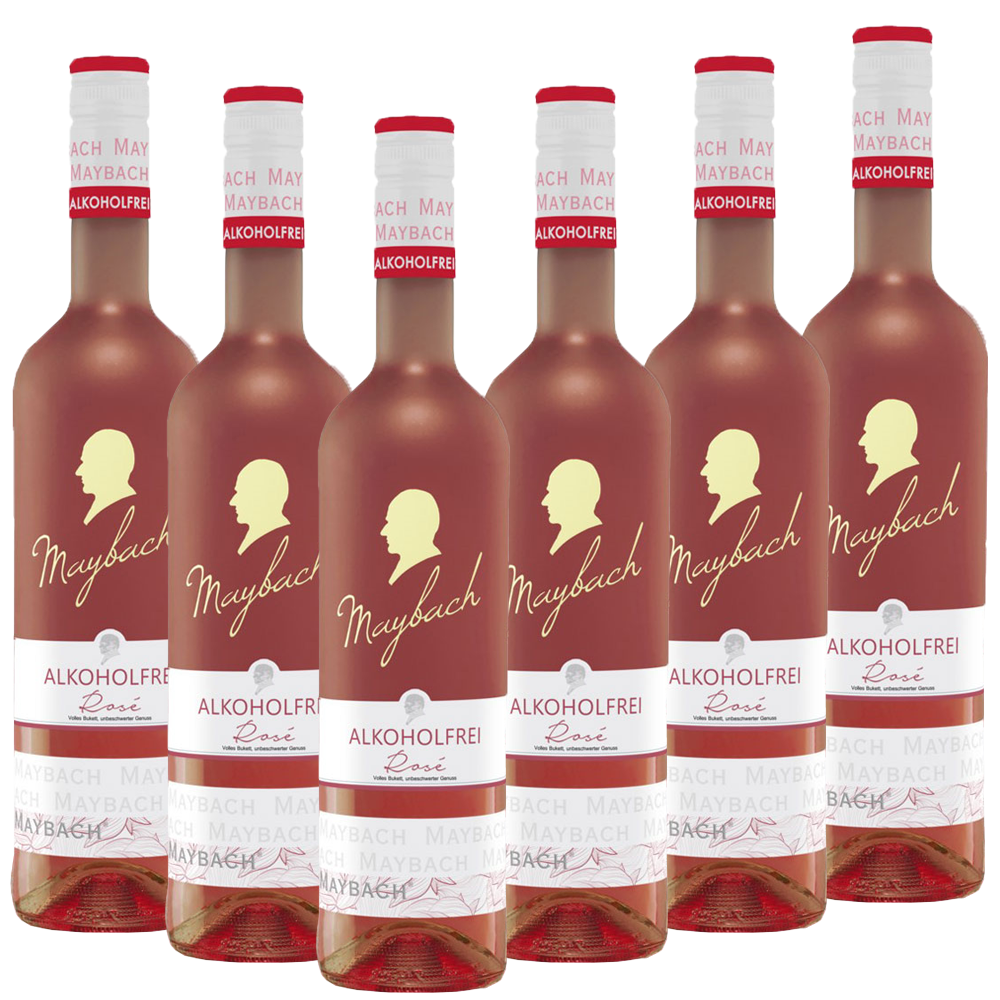 alkoholfreier Roséwein - 6er Karton