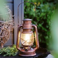 Dimmbare LED-Laterne "Arca" - Kupfer