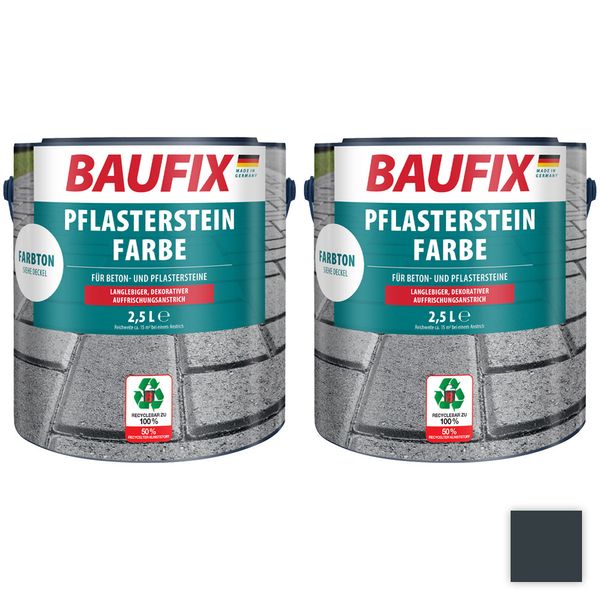 Pflasterstein-Farbe, Anthrazit - 2er-Set