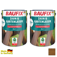 Zaun- und Gartenlasur, Nussbaum - 2er-Set